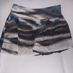 Kensie Pretty Tye Dye Glaxey Print Short Skirt 12